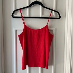 Diane Von Furstenberg Red Camisole Tank